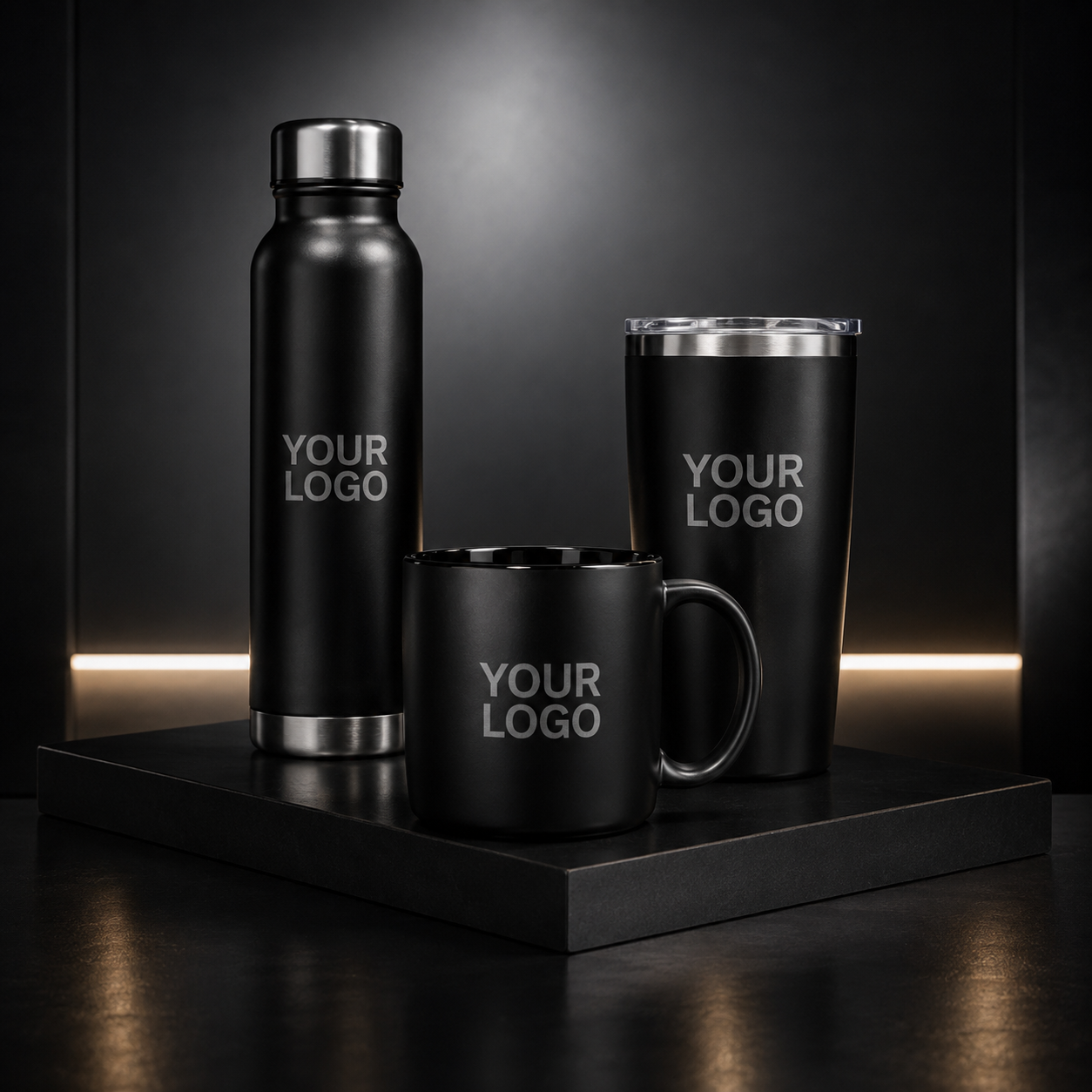 Custom mugs and drinkware